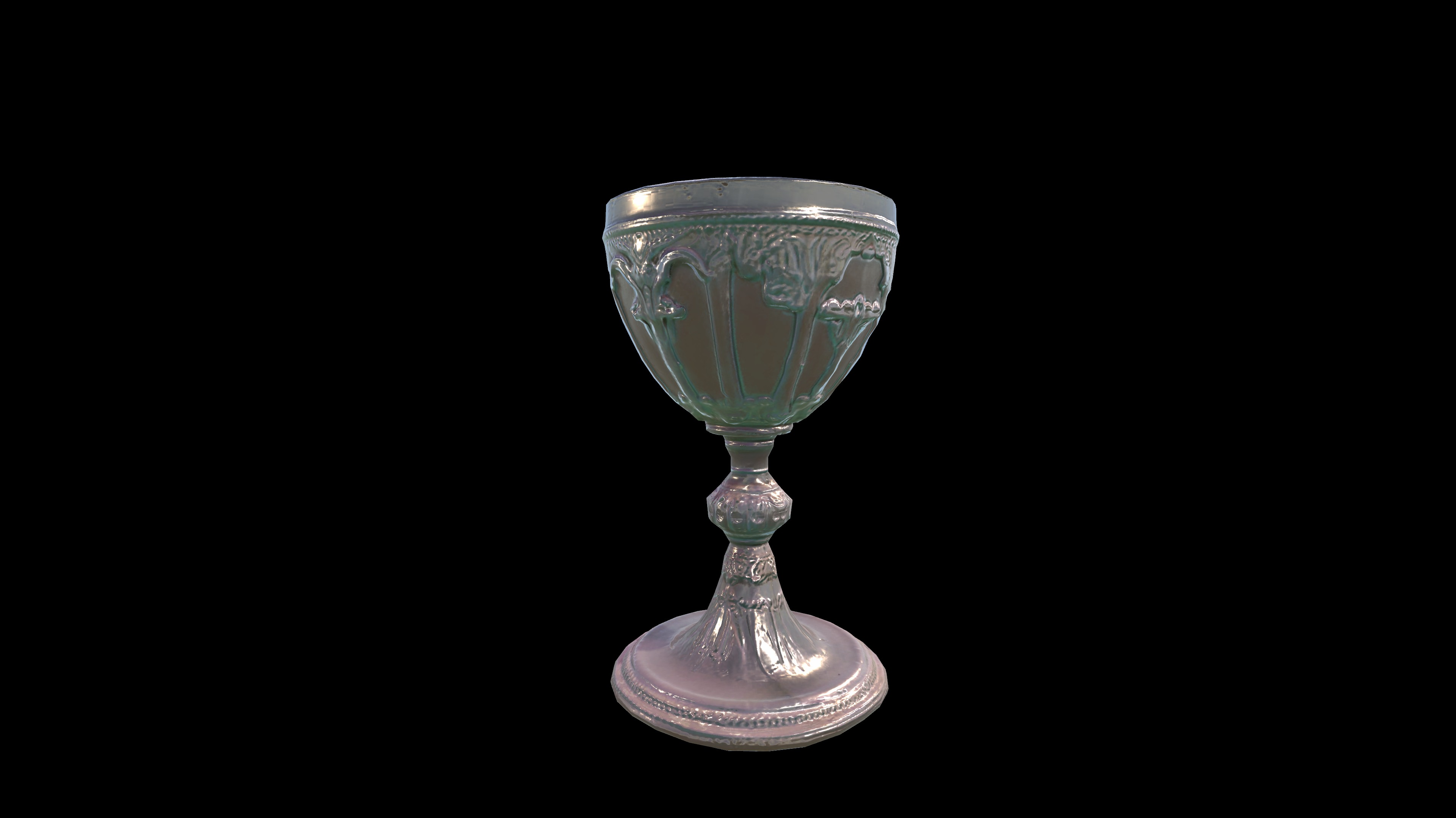 Chalice 1 Free low-poly 3D model_6