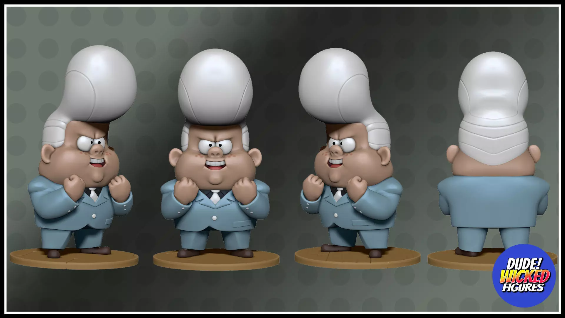 Gideon Gravity Falls custom fan art Free 3D print model
