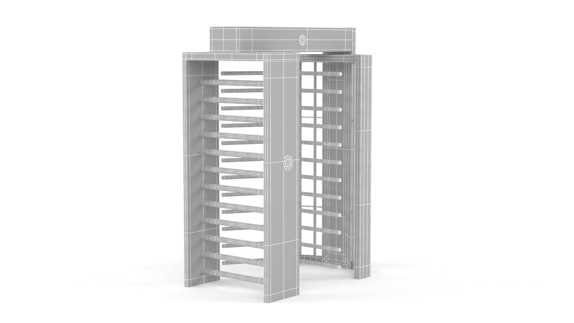 Turnstile Gate 3D model_8