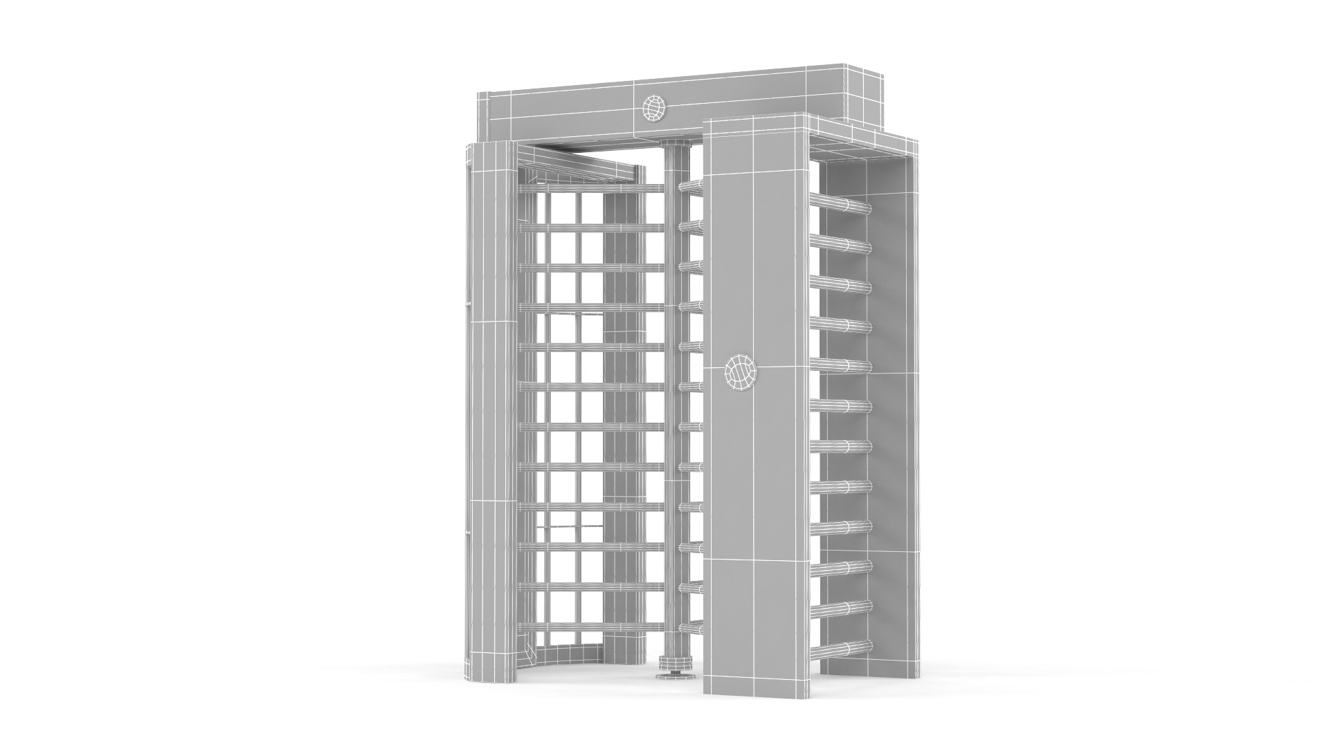 Turnstile Gate 3D model_6