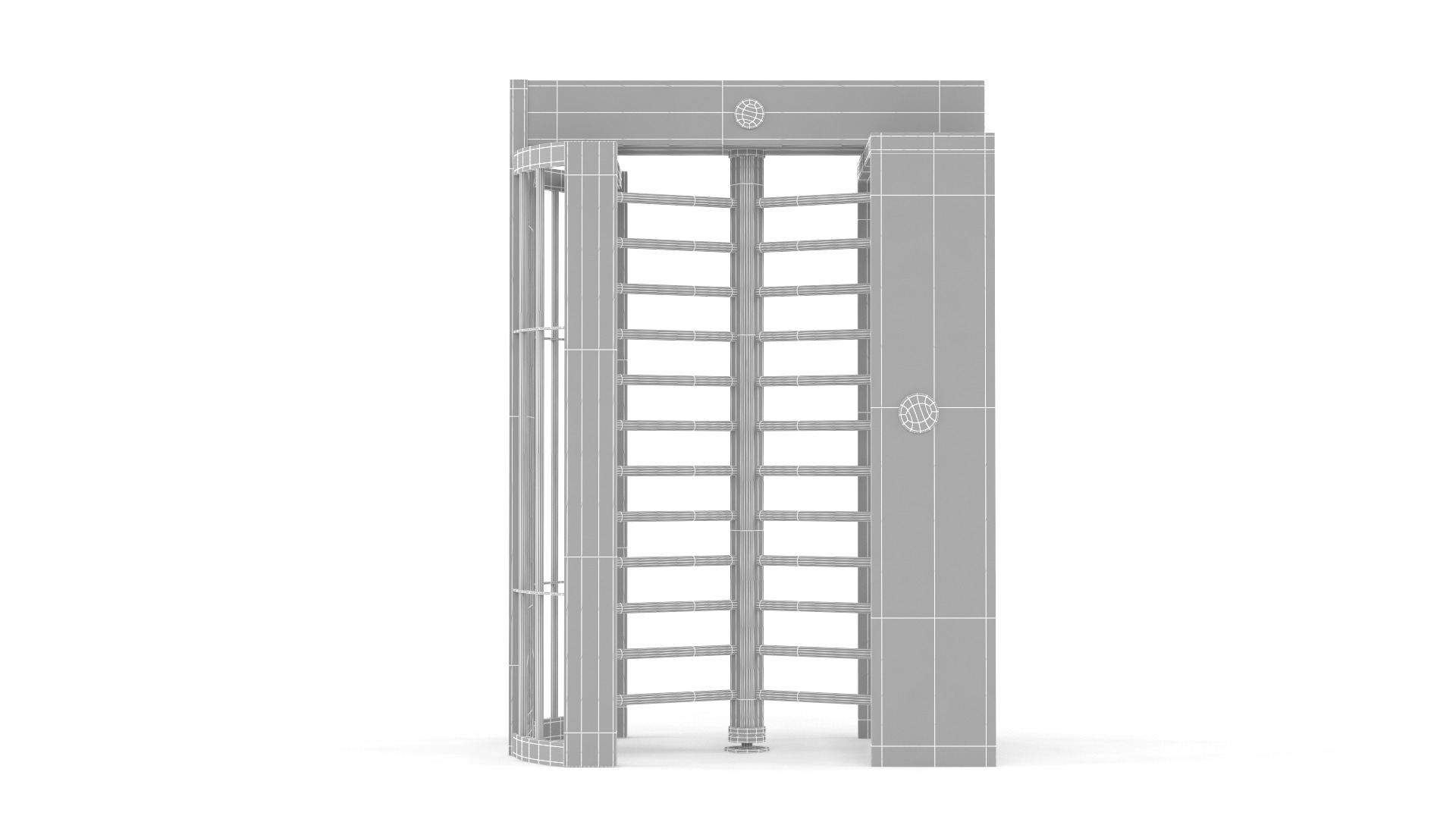Turnstile Gate 3D model_5