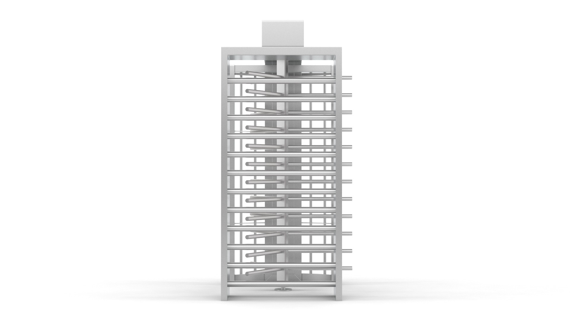 Turnstile Gate 3D model_2