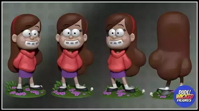 Mabel Gravity Falls custom fan art 