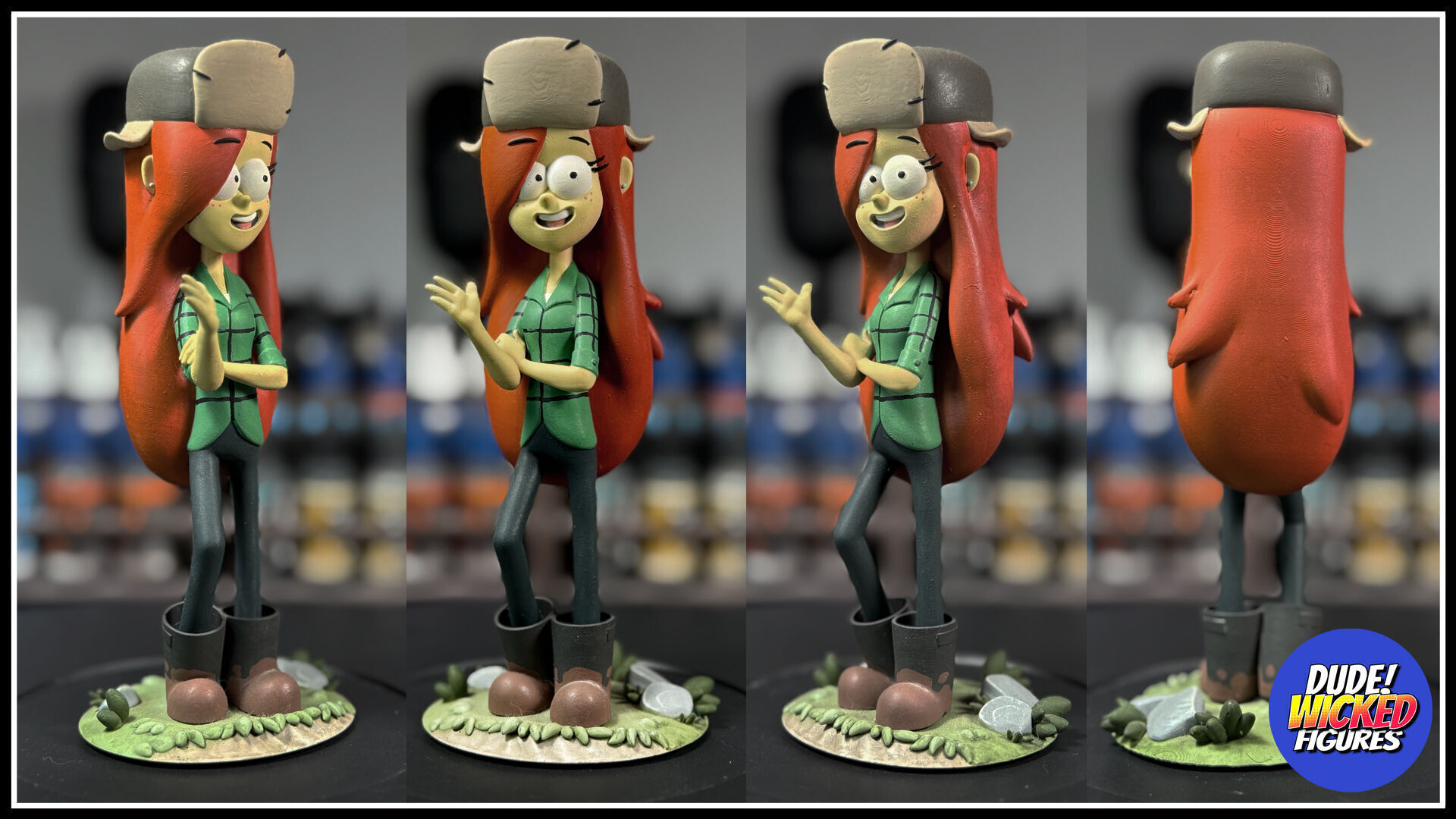 Wendy Gravity Falls custom fan art Free 3D print model_1