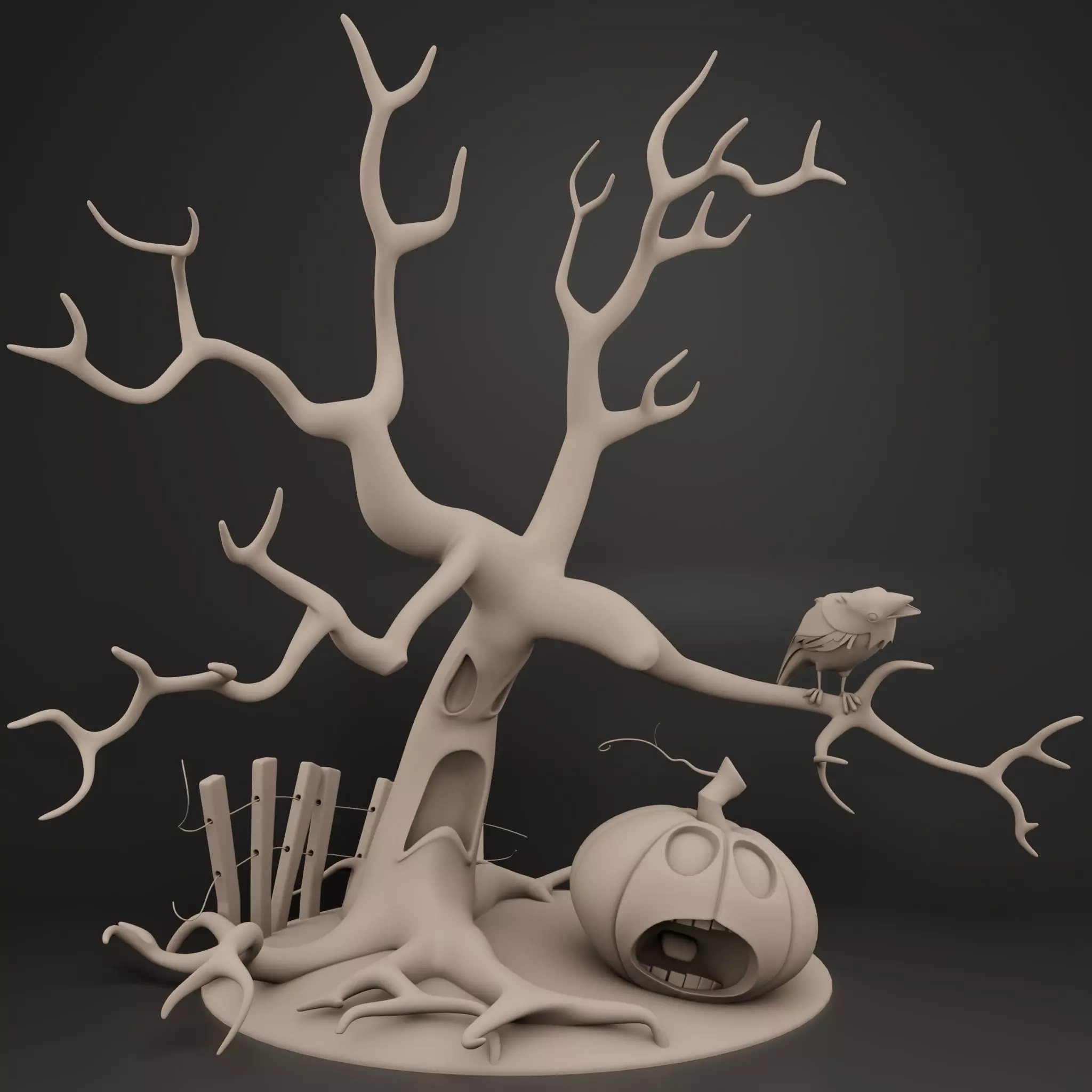 Pumpkin Panic 3D model_12