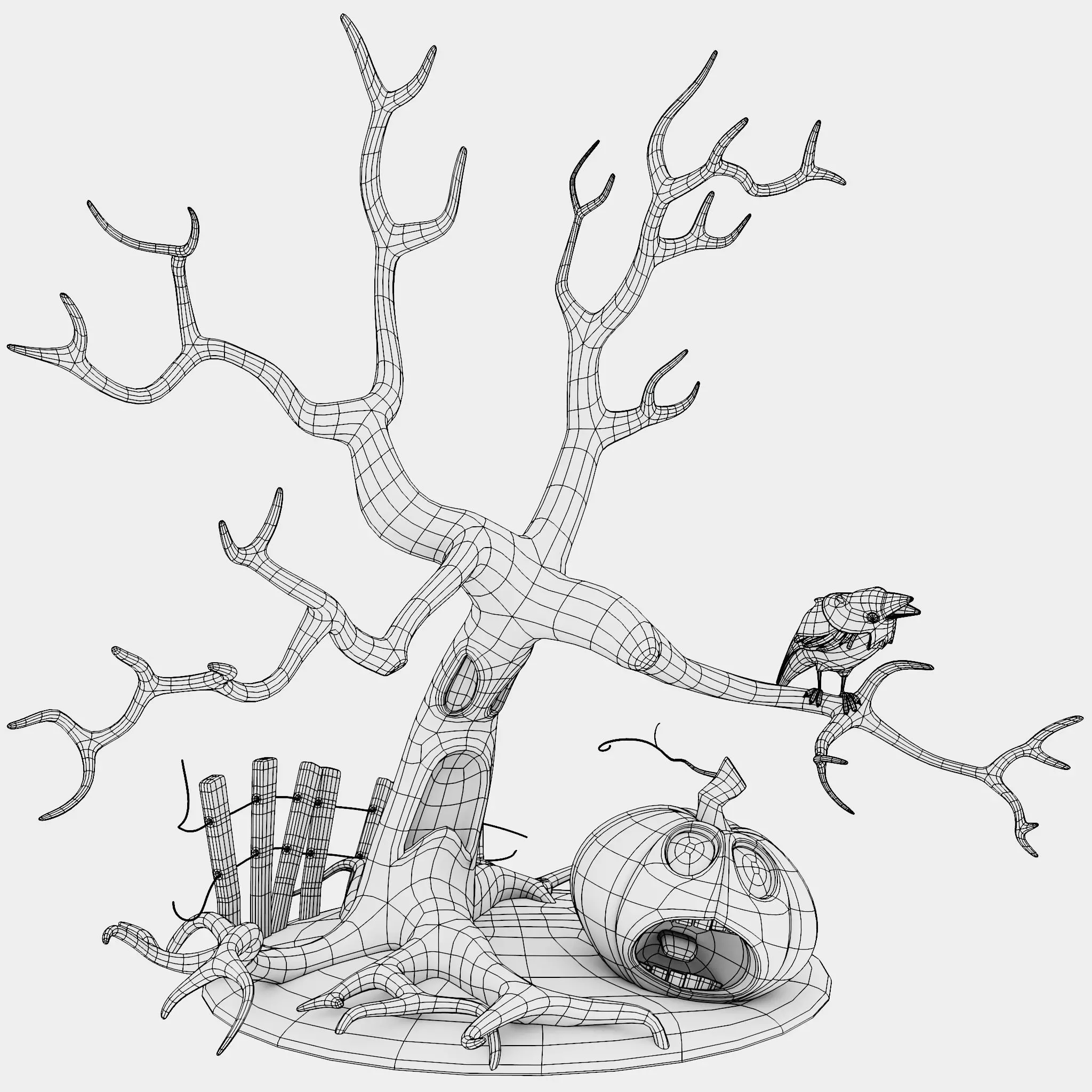 Pumpkin Panic 3D model_8