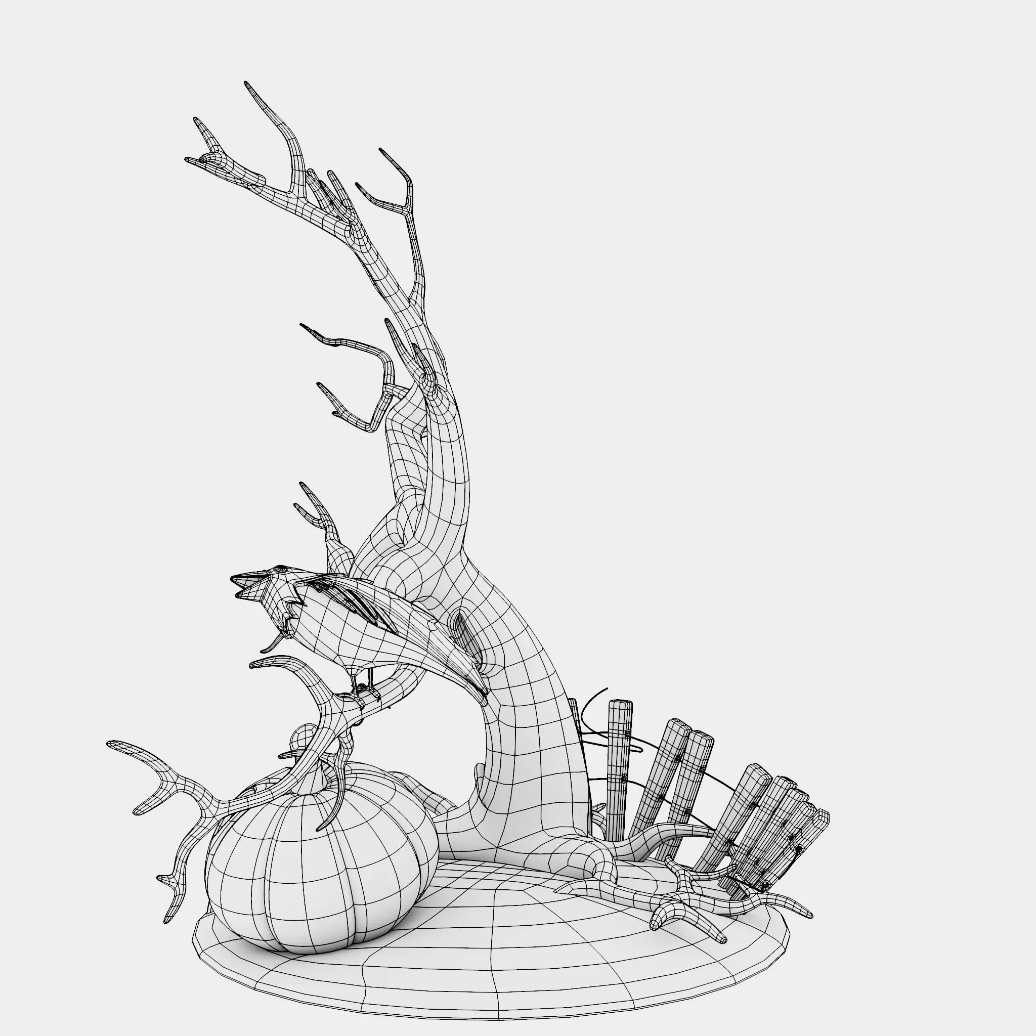 Pumpkin Panic 3D model_11