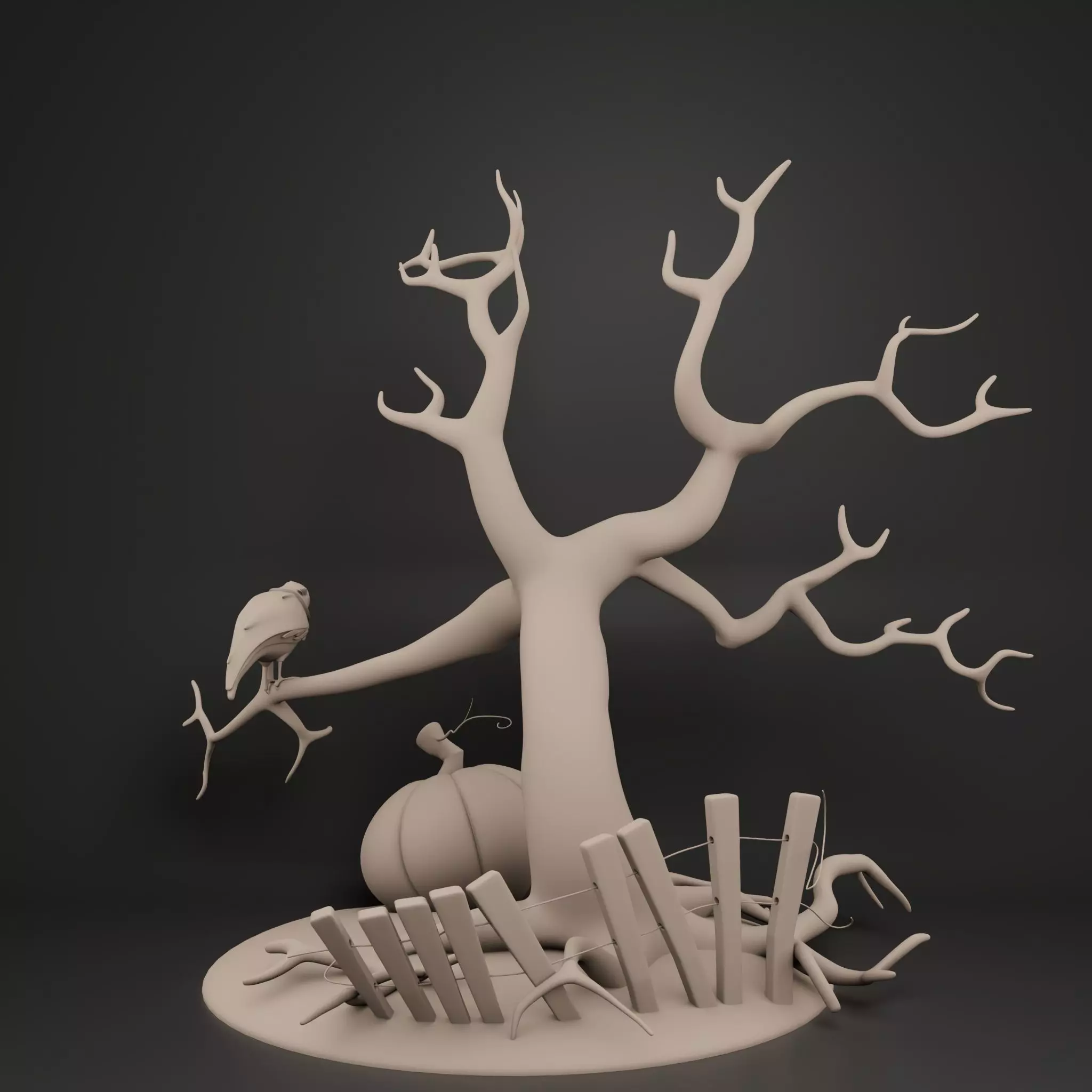 Pumpkin Panic 3D model_14