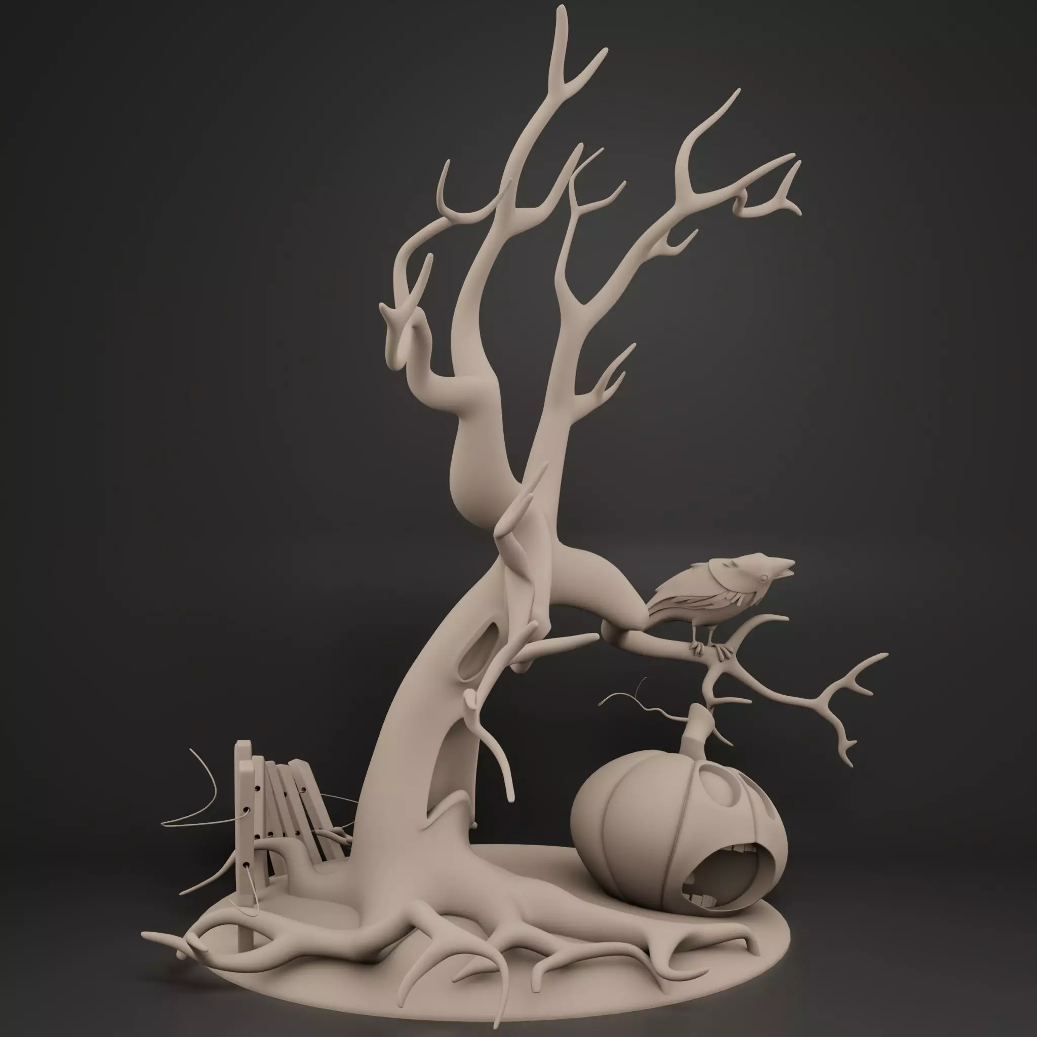 Pumpkin Panic 3D model_13