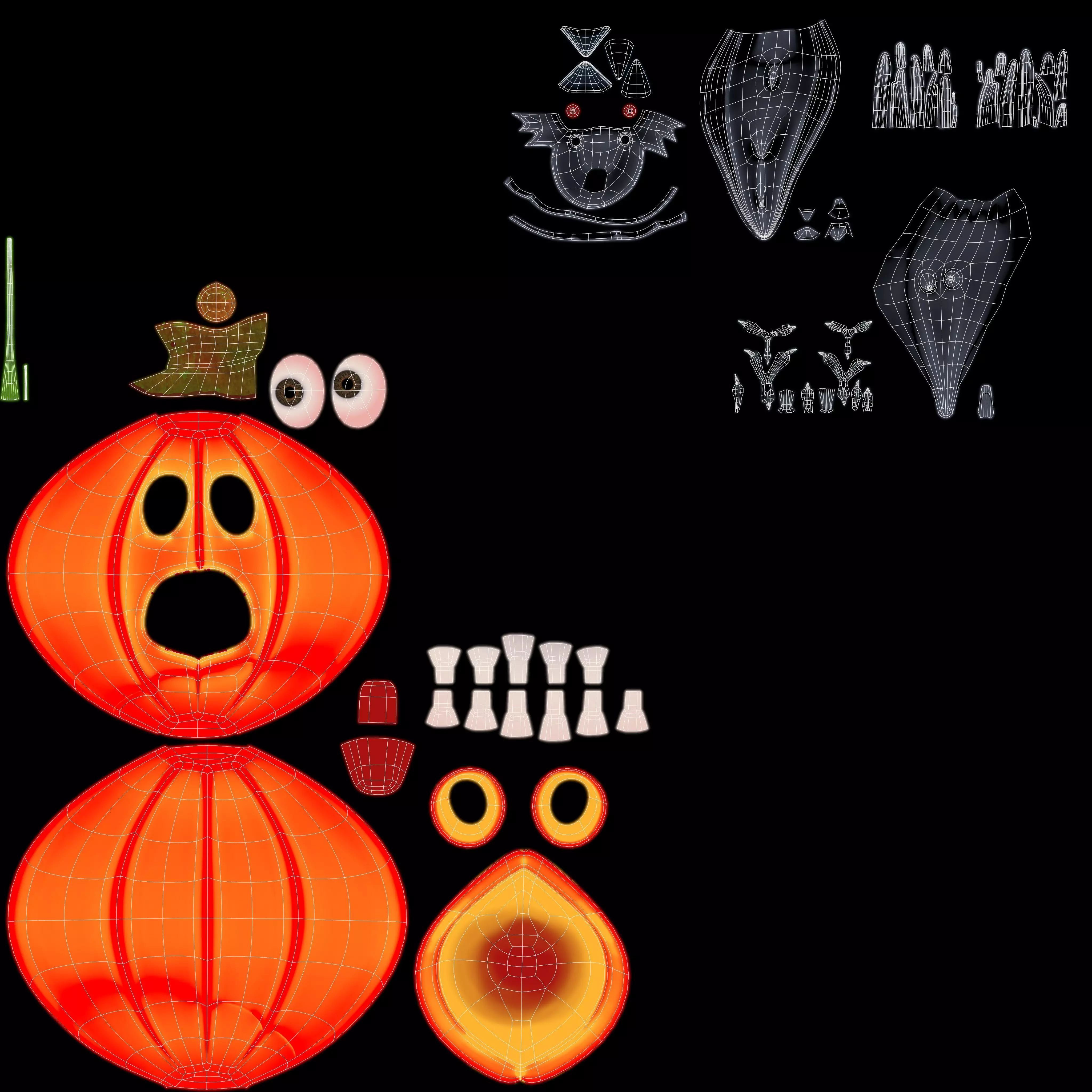 Pumpkin Panic 3D model_17