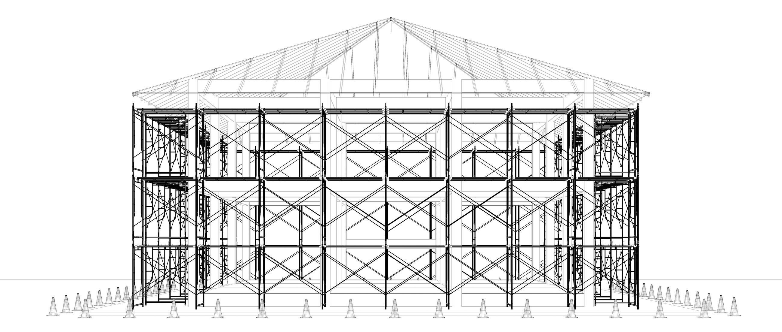 House under construction 25i02 3D model_6
