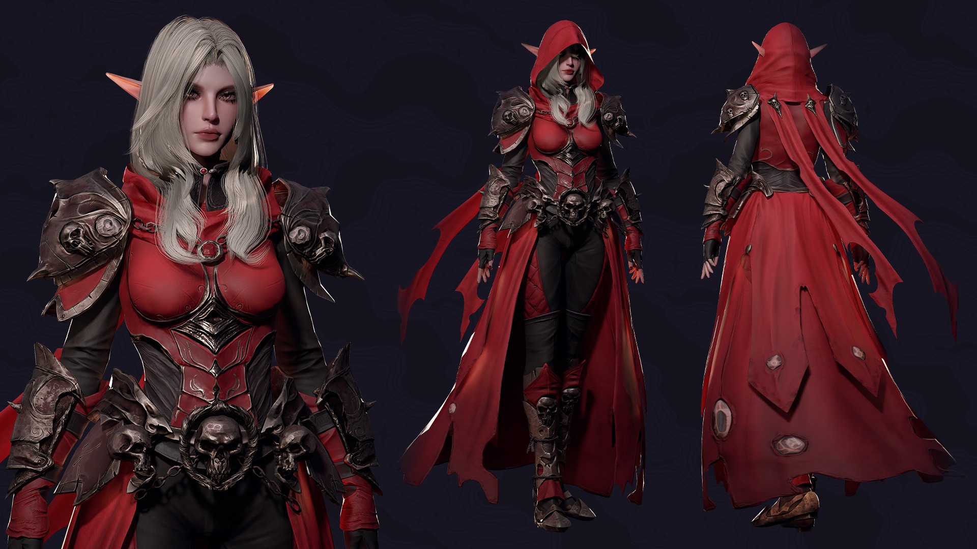 Dark-Fantasy Pack - Male and Female Characters 3D Model Collection_25