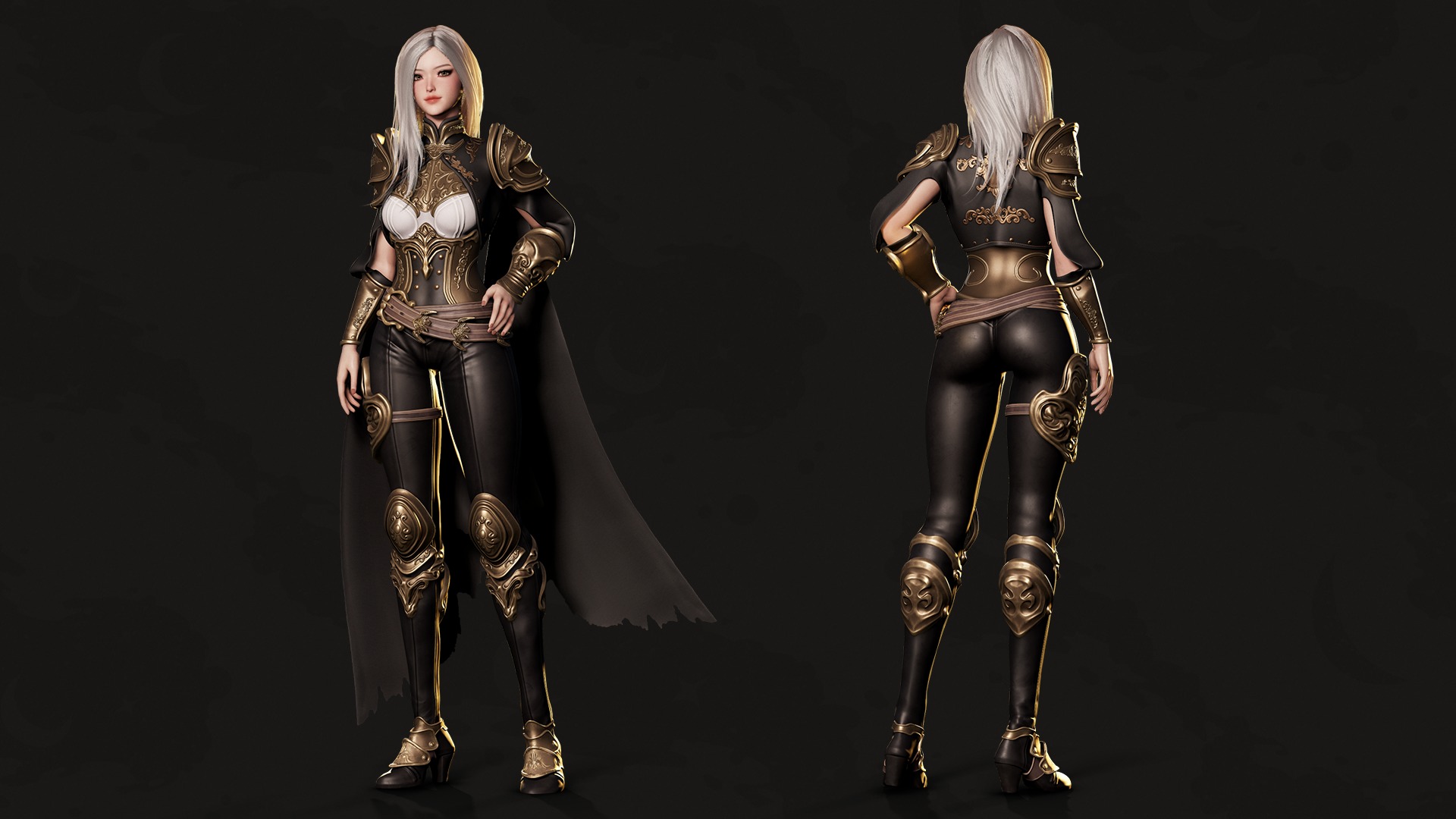 Dark-Fantasy Pack - Male and Female Characters 3D Model Collection_28