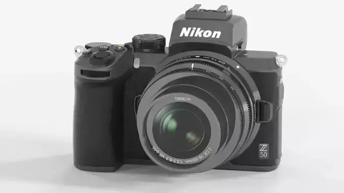 Nikon Z50 Lexar SD 64GB Fotocamera Mirrorles