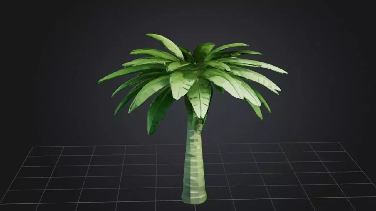 Palm Paradise 3D model_0