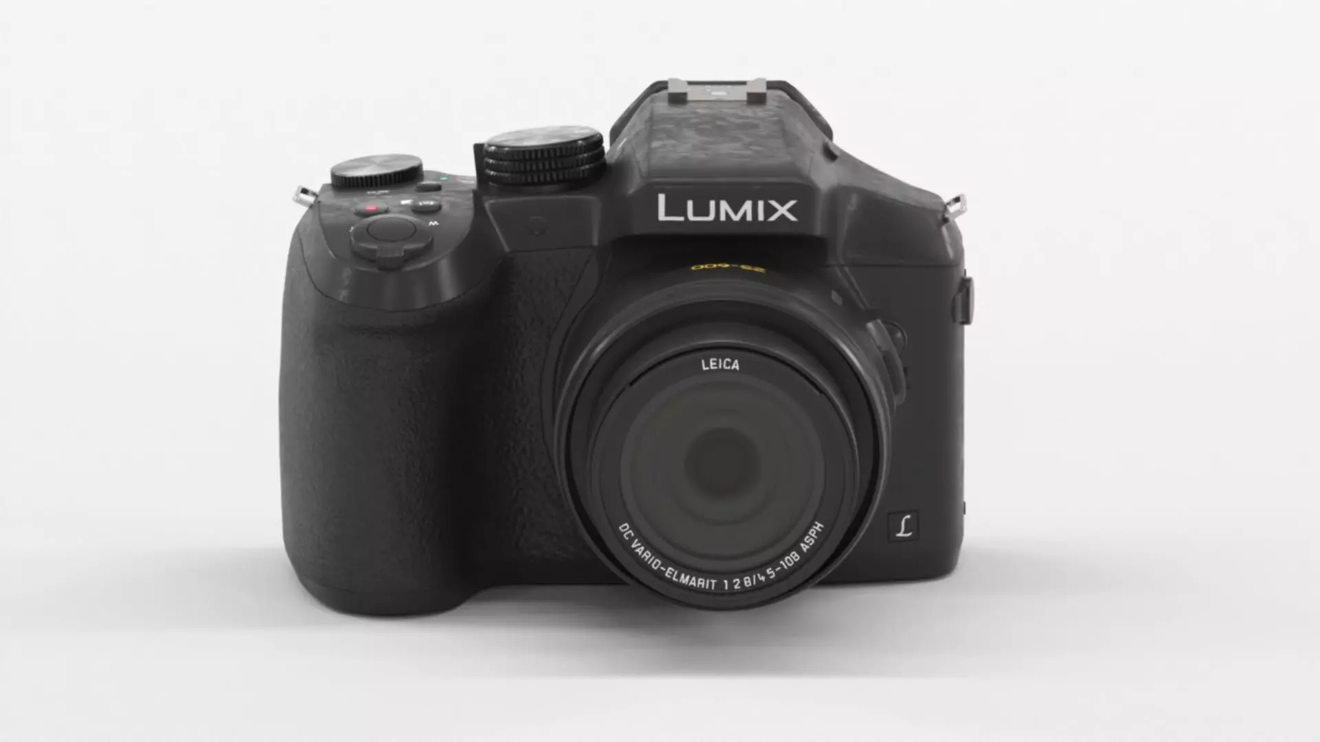 Panasonic Lumix DMC-FZ300EGK Premium Bridge Camera Low-poly 3D model_0