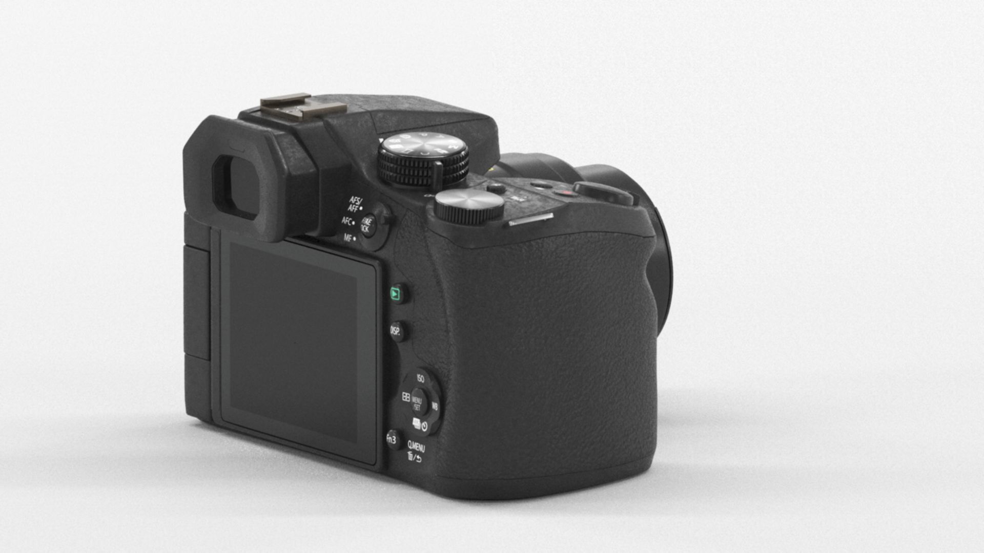 Panasonic Lumix DMC-FZ300EGK Premium Bridge Camera Low-poly 3D model_4