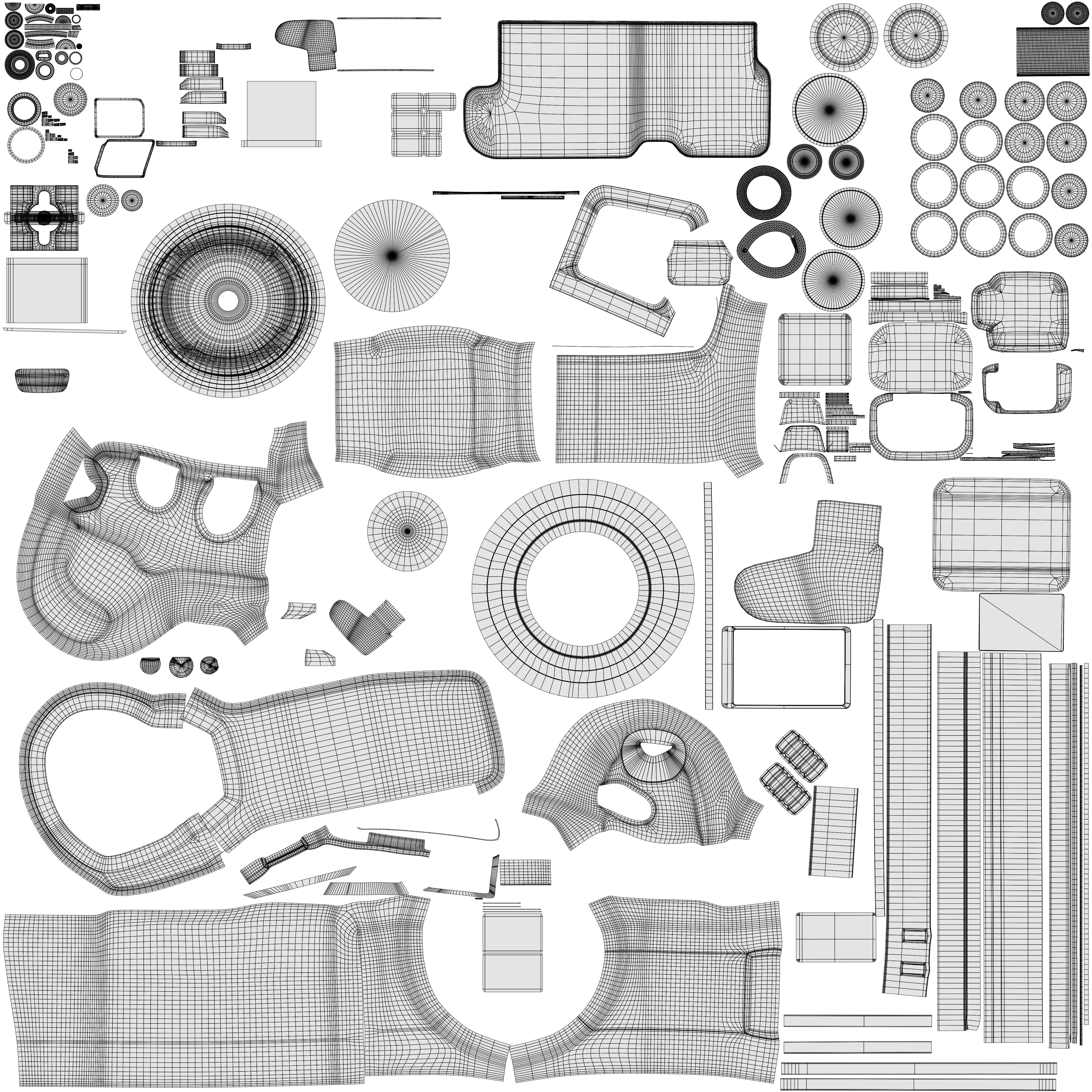Canon EOS RP RF 24 105mm Low-poly 3D model_12