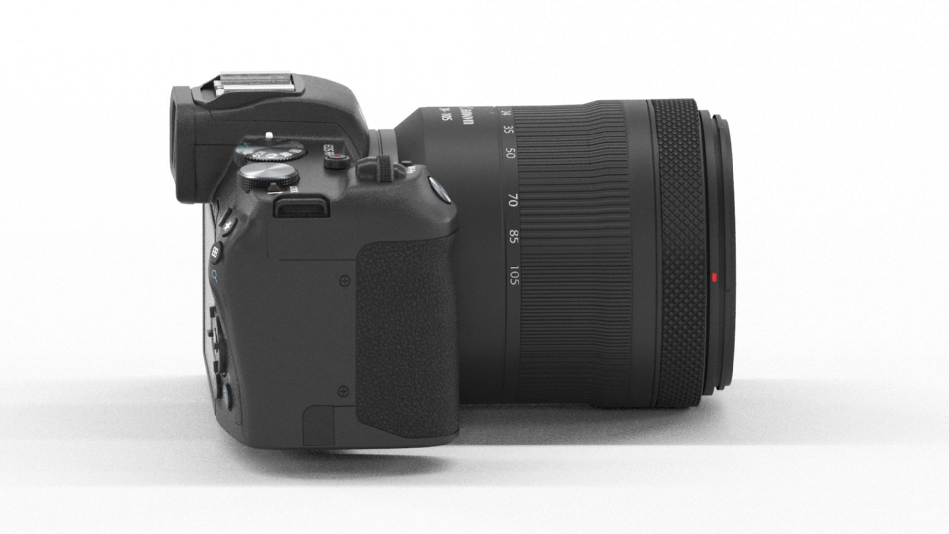 Canon EOS RP RF 24 105mm Low-poly 3D model_4