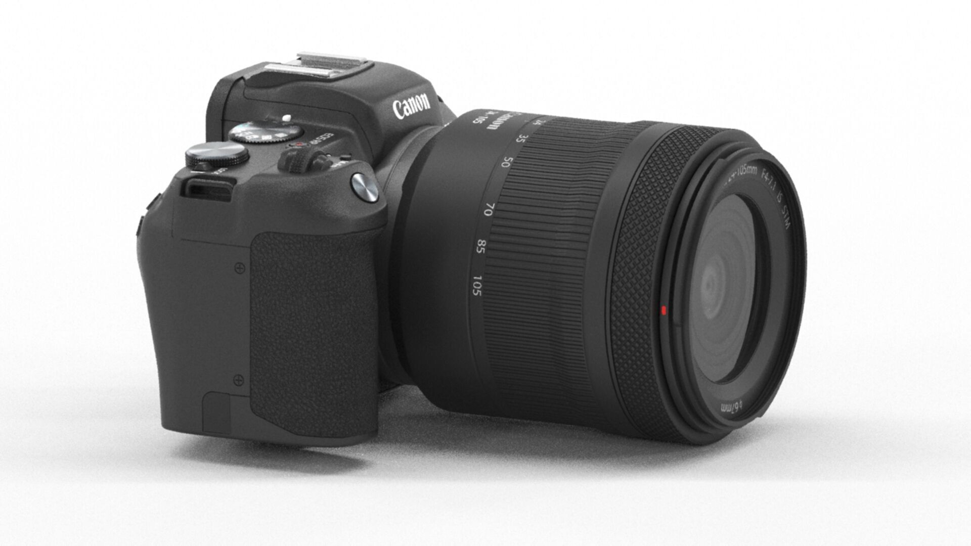 Canon EOS RP RF 24 105mm Low-poly 3D model_3