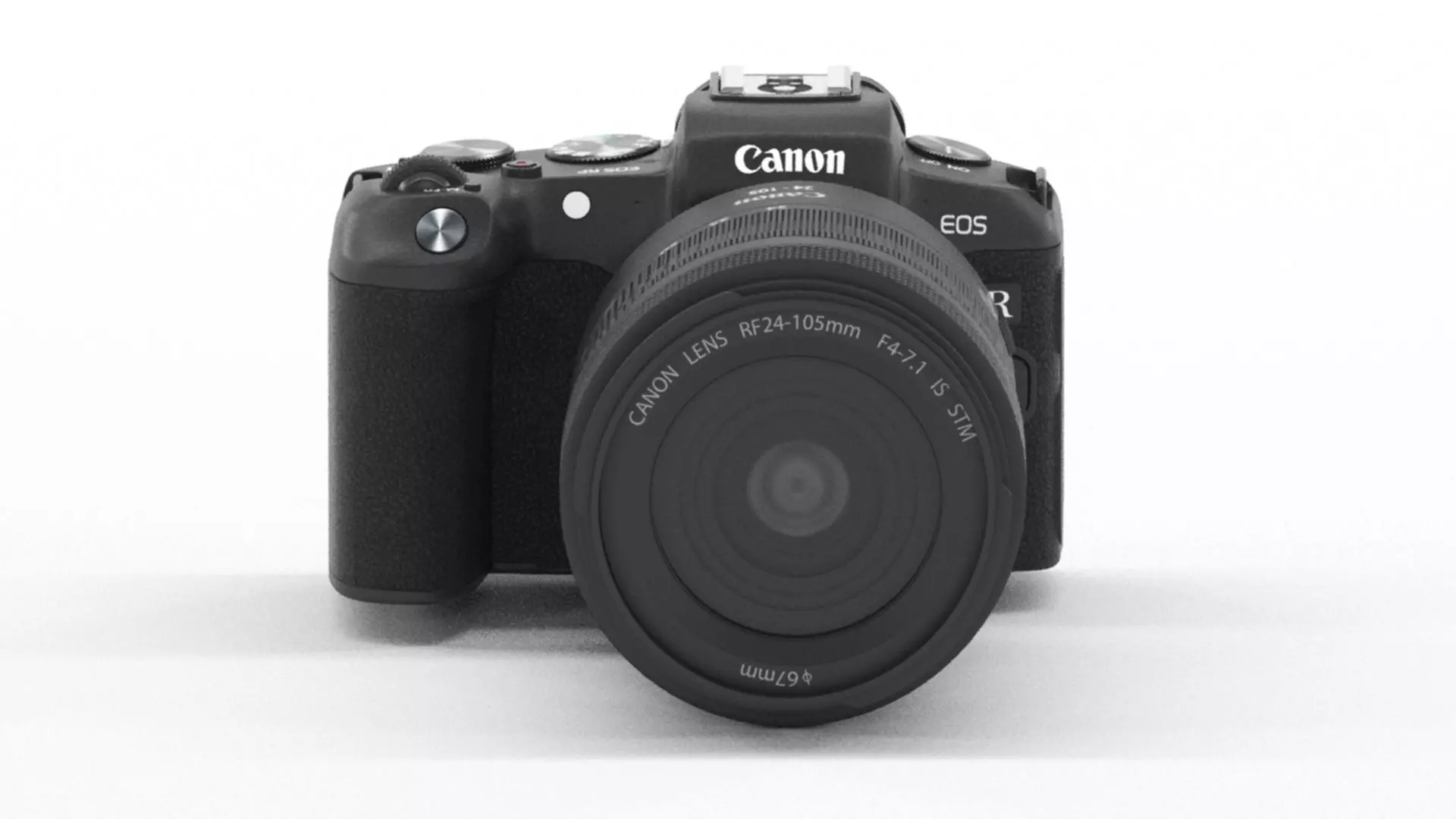 Canon EOS RP RF 24 105mm Low-poly 3D model_0