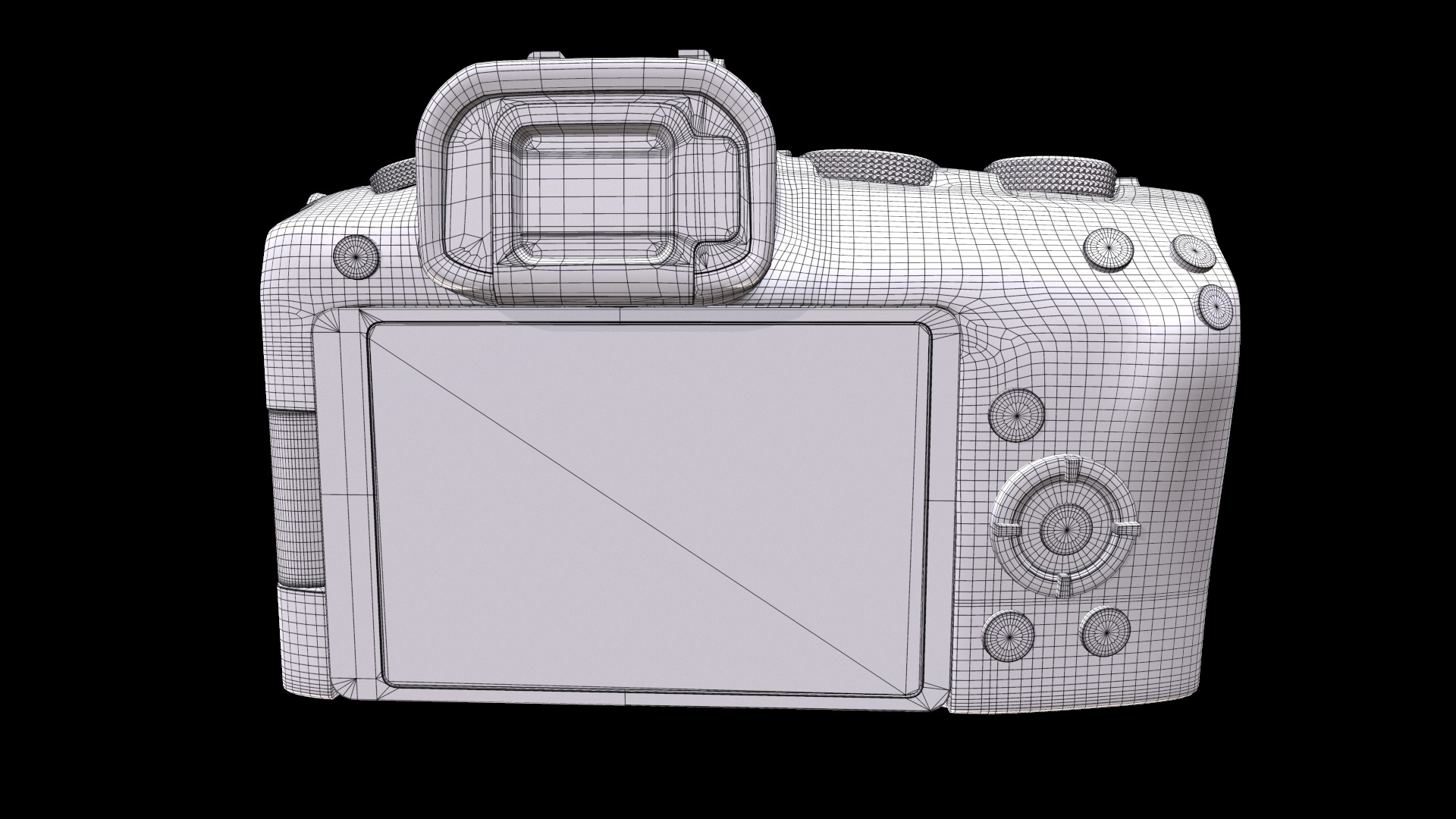 Canon EOS RP RF 24 105mm Low-poly 3D model_10