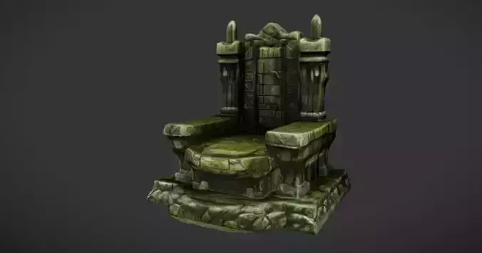 Ancient Stone Throne