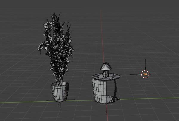 Classic Royal Bedroom Design for Blender 3D model_13