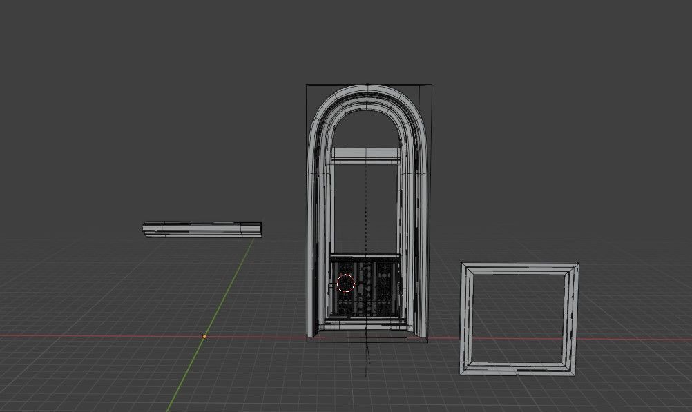 Classic Royal Bedroom Design for Blender 3D model_8