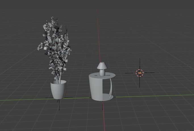 Classic Royal Bedroom Design for Blender 3D model_12