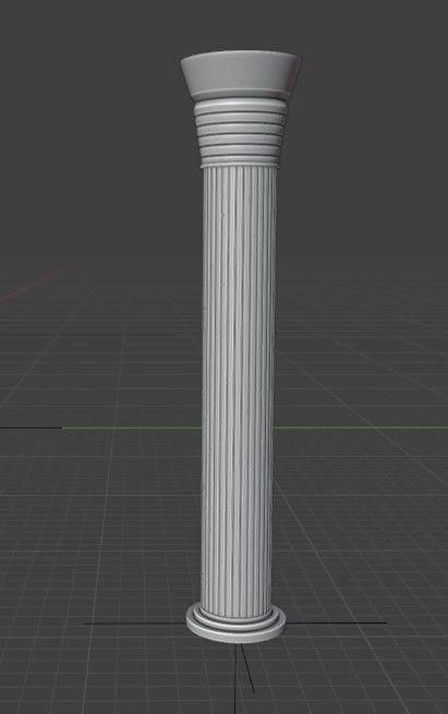 Classic Royal Bedroom Design for Blender 3D model_9