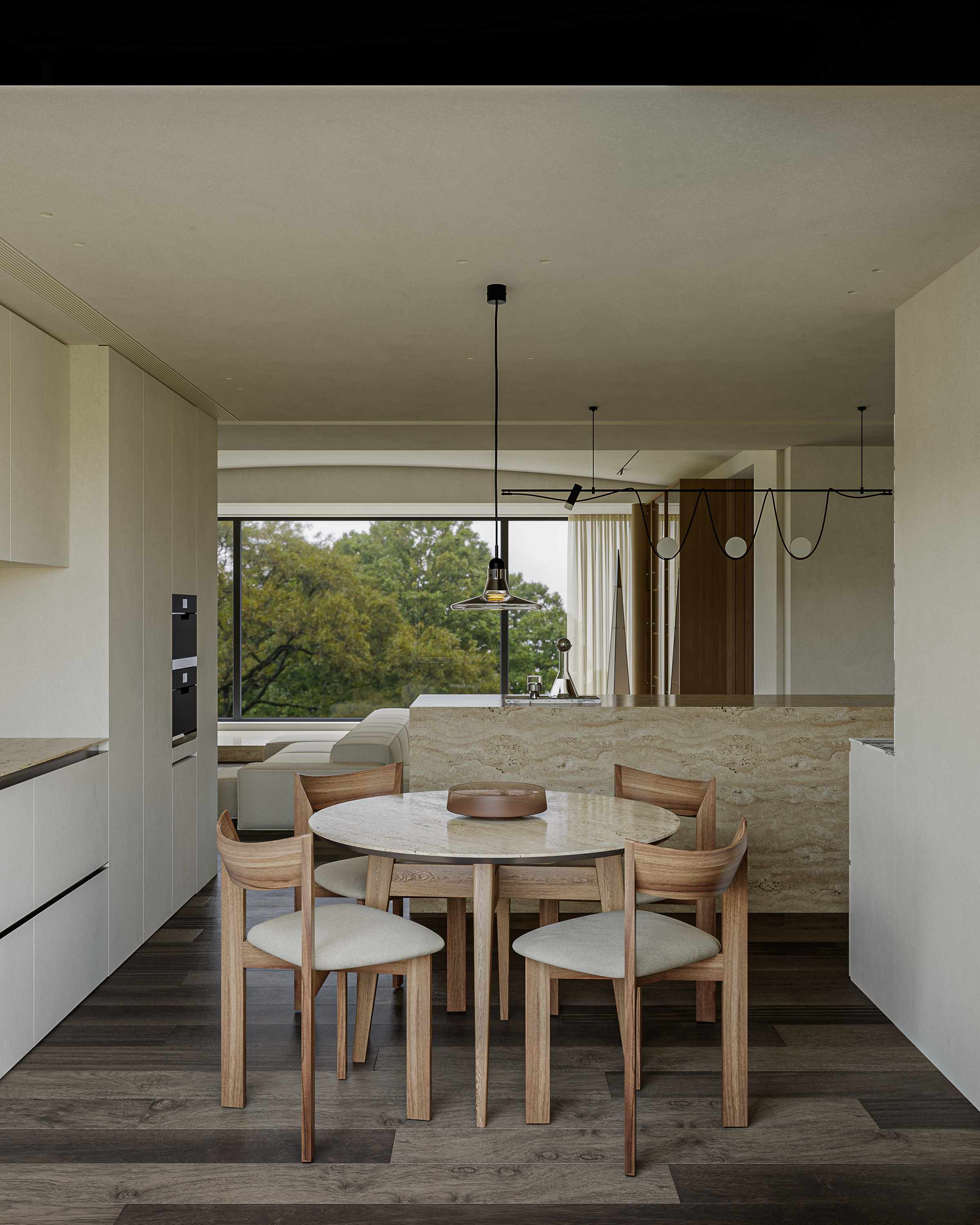 apartment interior scenes    3D model_5