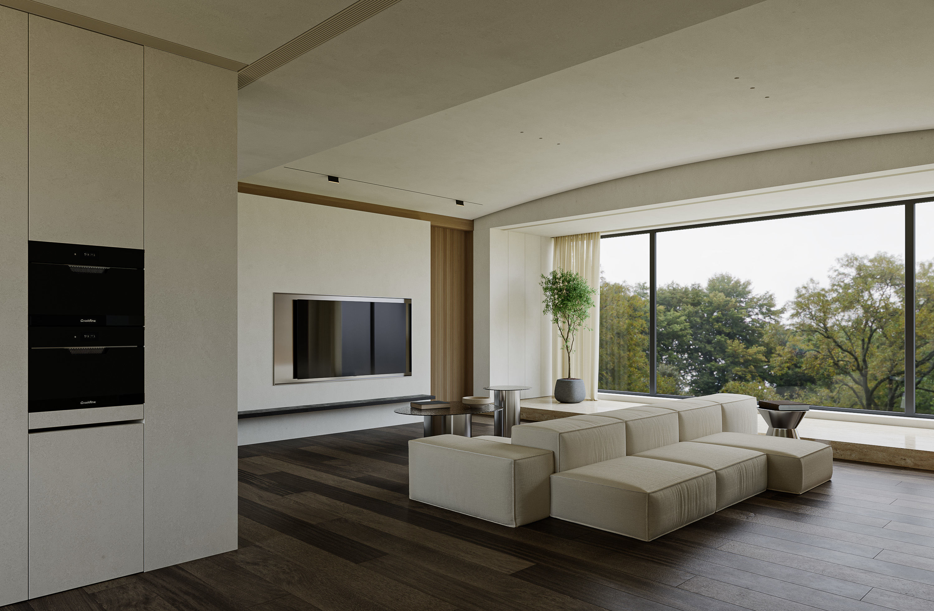 apartment interior scenes    3D model_3