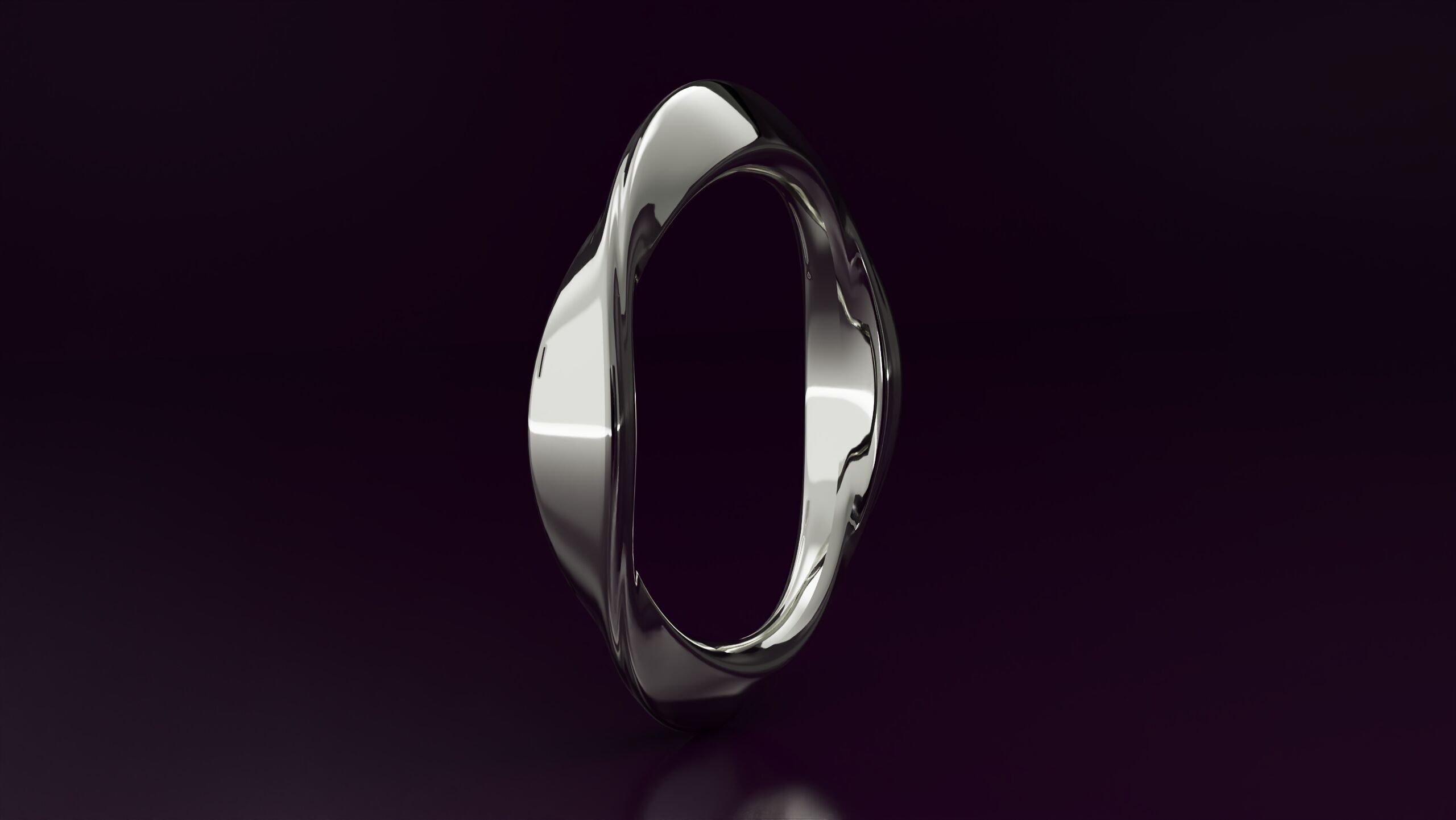 mobius ring N07 3D print model_1