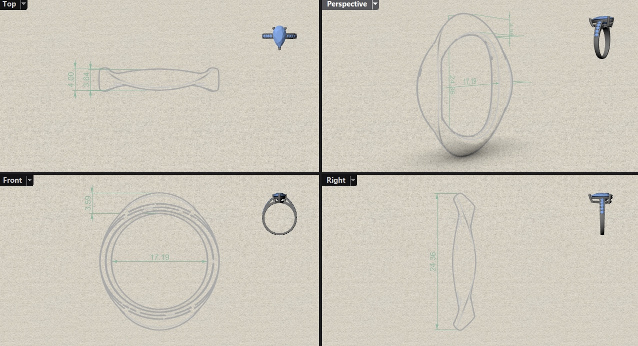 mobius ring N07 3D print model_9