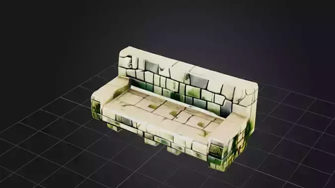 Stone Couch Design