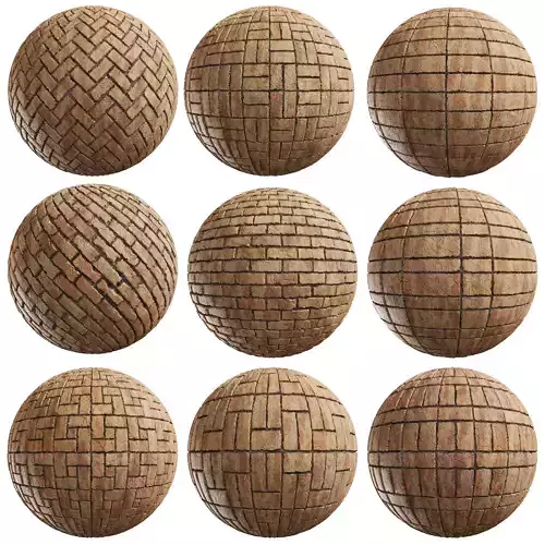 PBR Bricks 01 - Tileable 4K Texture