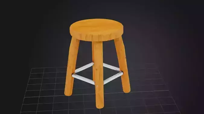 Wooden Stool 