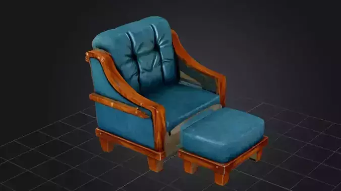 Blue Comfort Chair