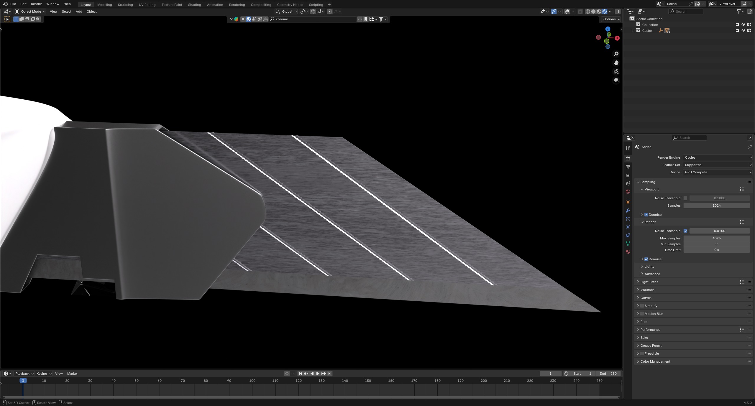 Box Cutter 3D model_4