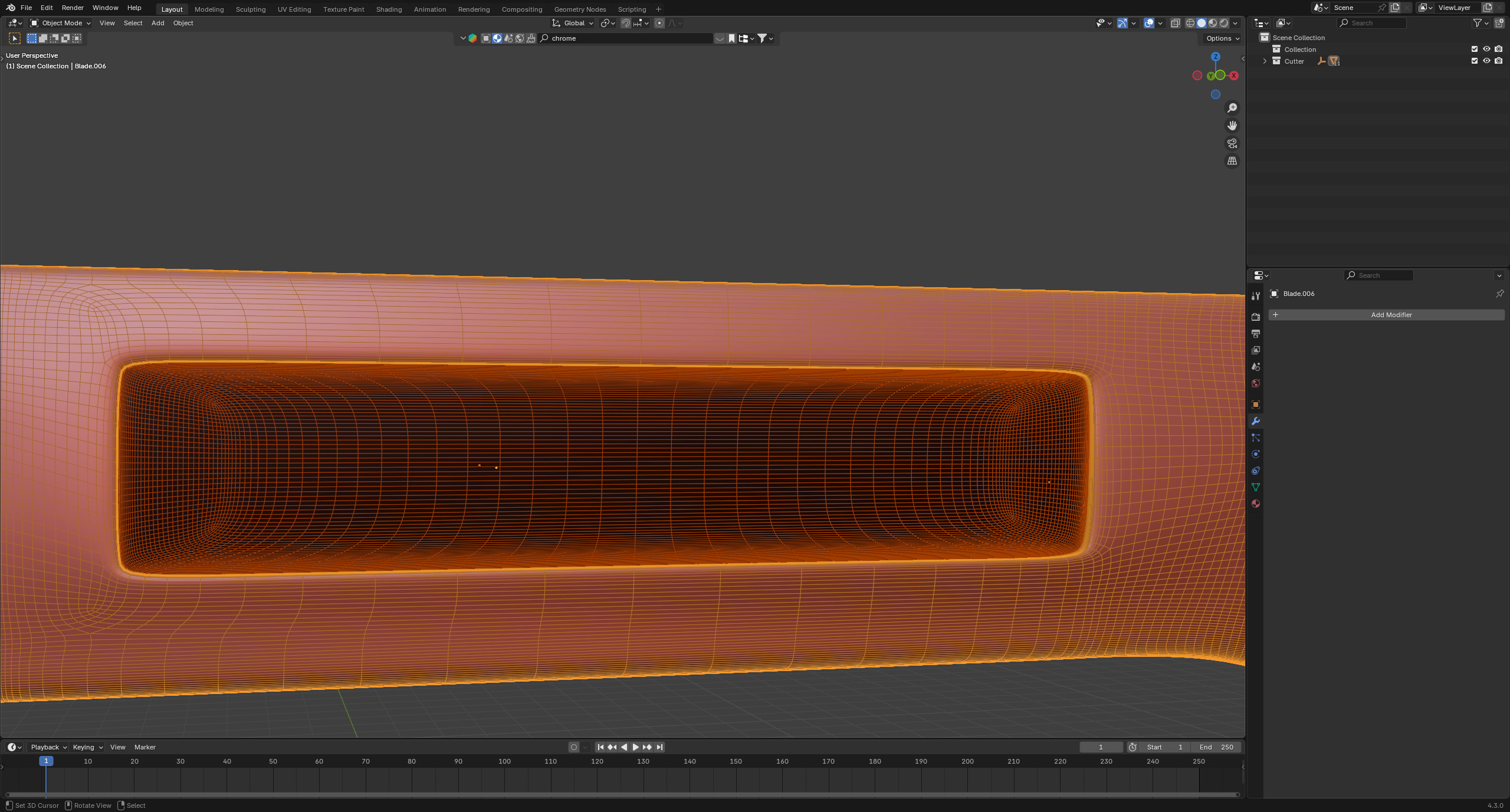 Box Cutter 3D model_13