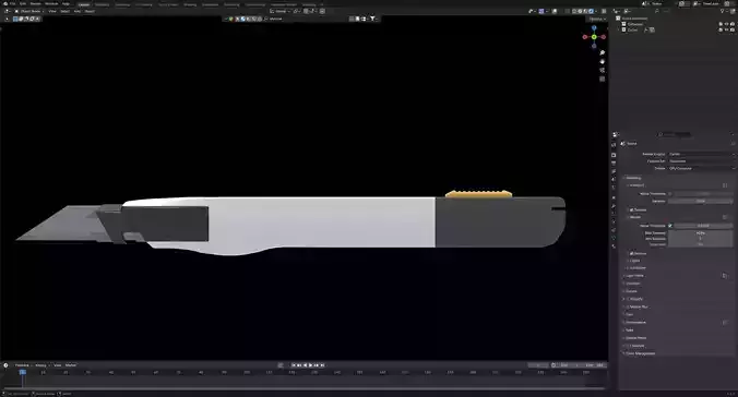 Box Cutter 3D model