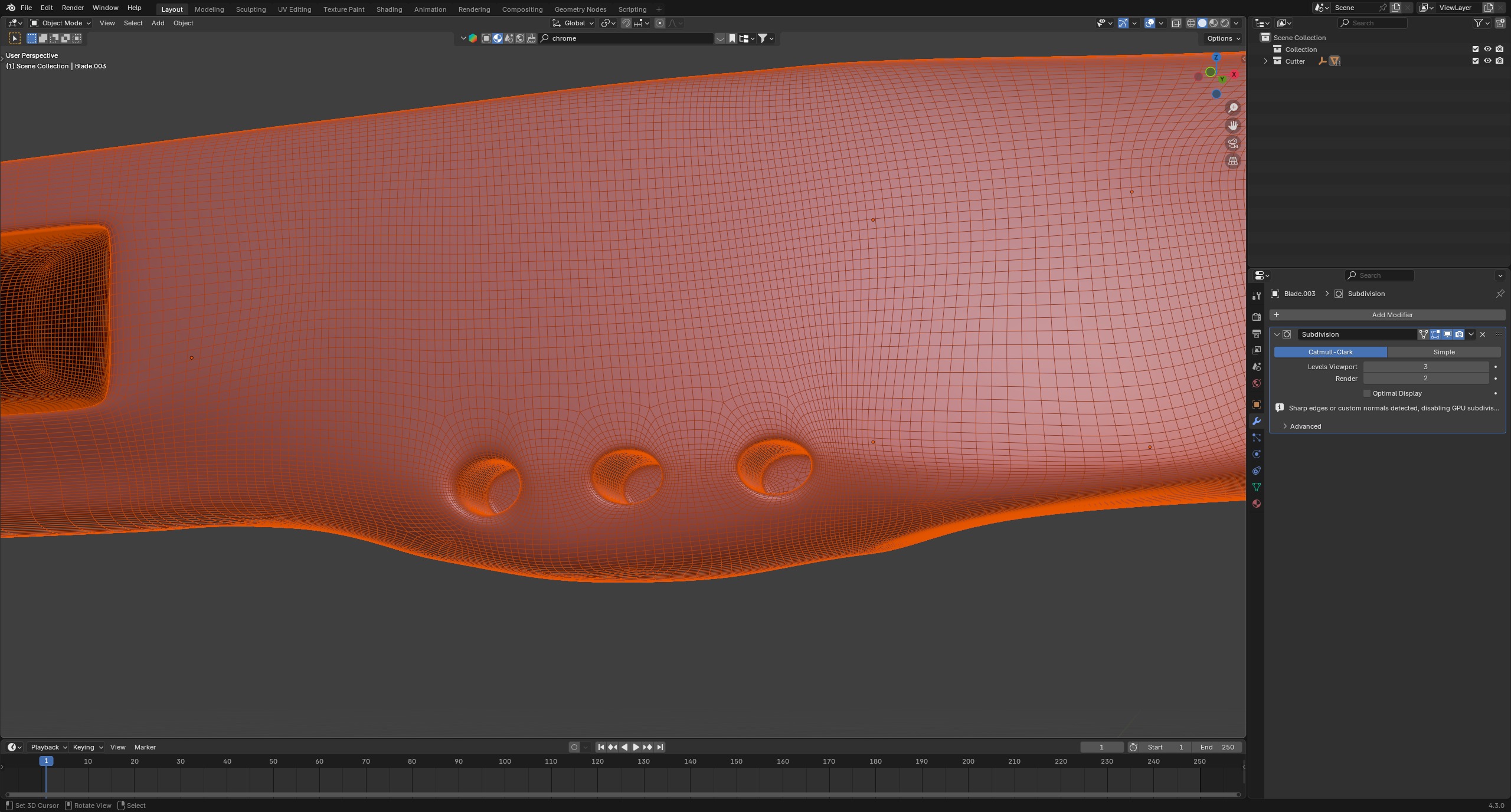 Box Cutter 3D model_12