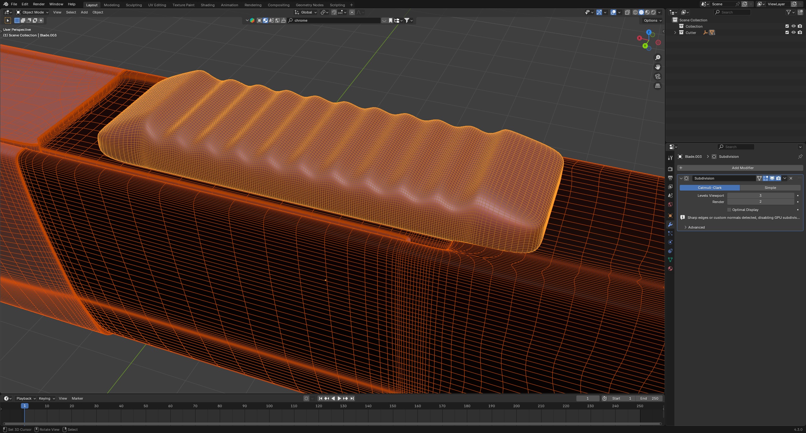 Box Cutter 3D model_9
