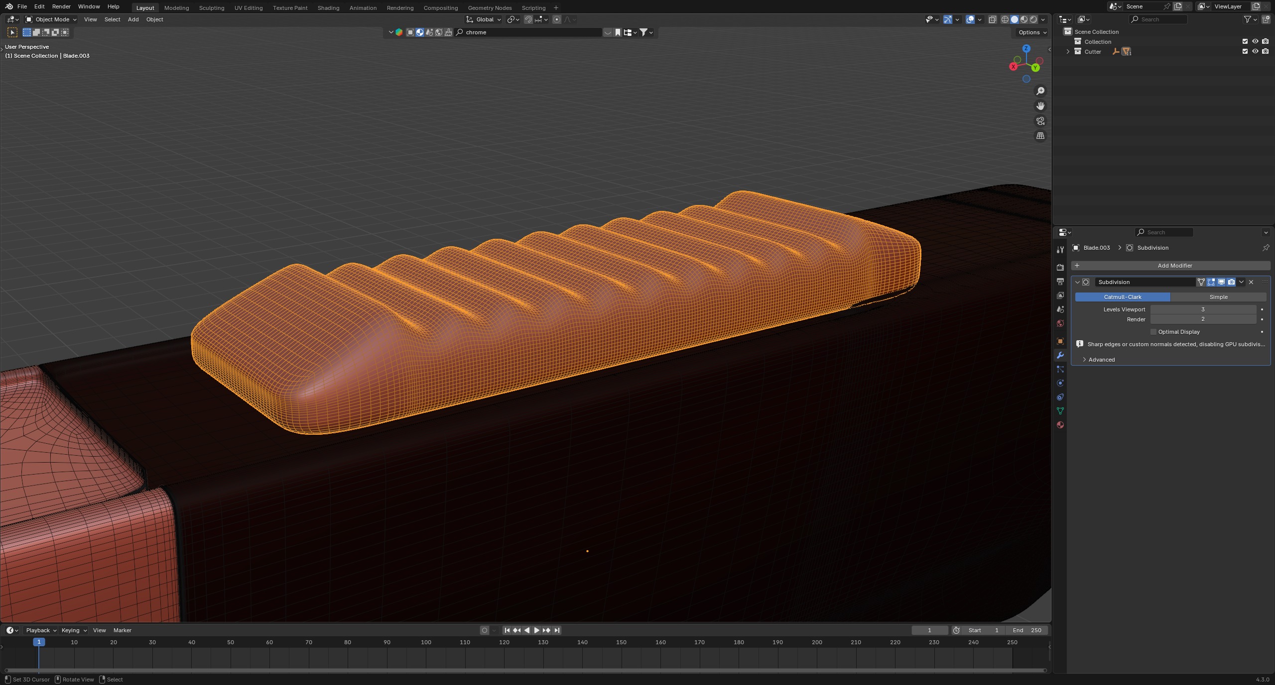 Box Cutter 3D model_17