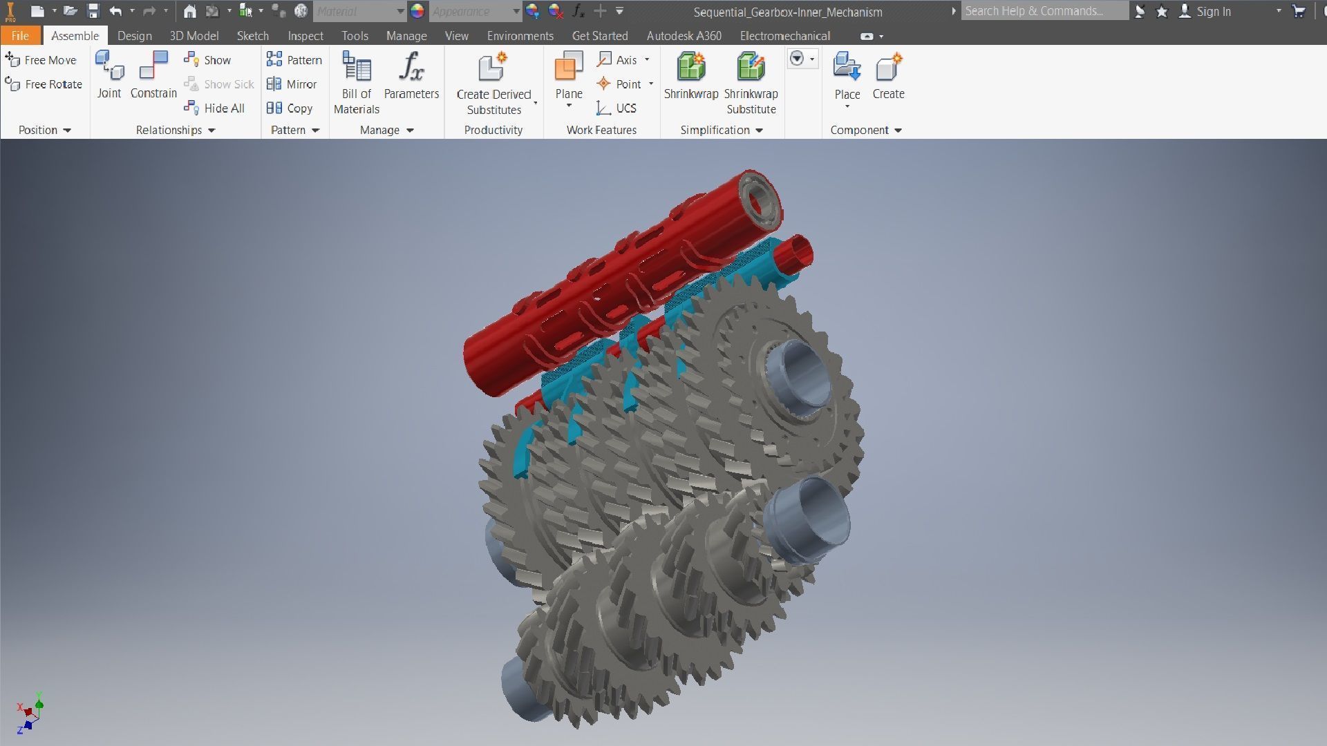 Off road Gearbox 3d model 3D model_15