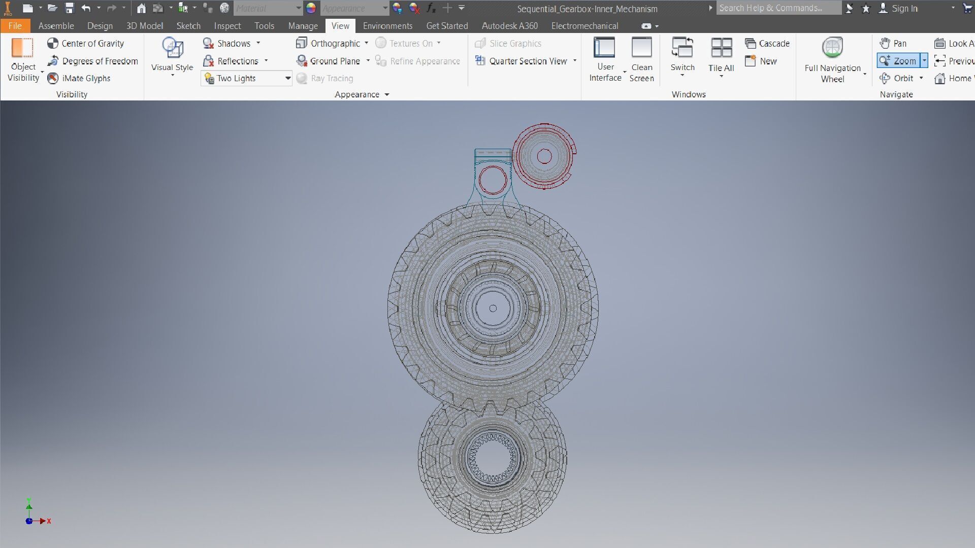 Off road Gearbox 3d model 3D model_3