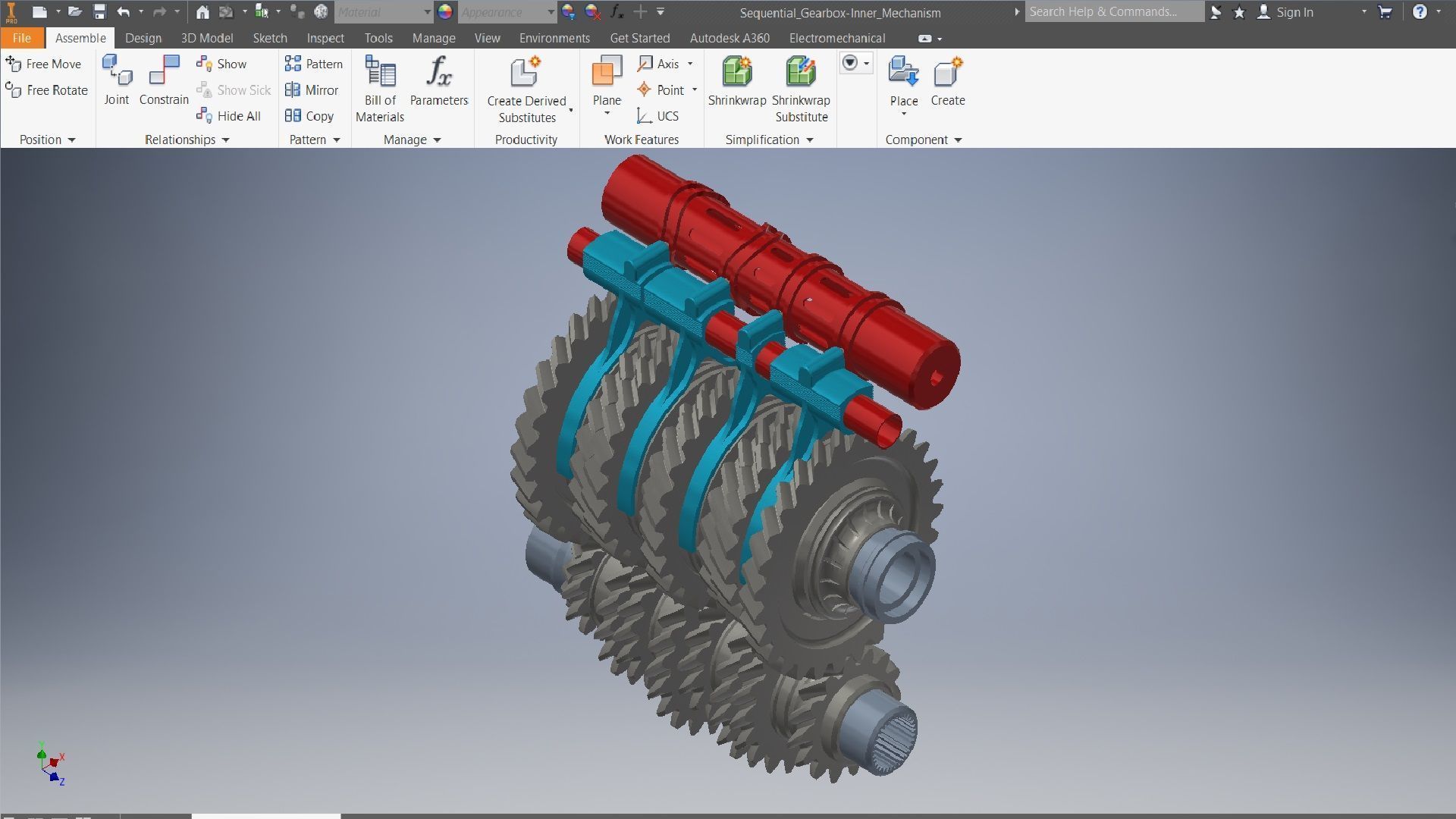 Off road Gearbox 3d model 3D model_11