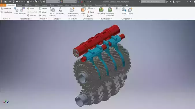 Off road Gearbox 3d model