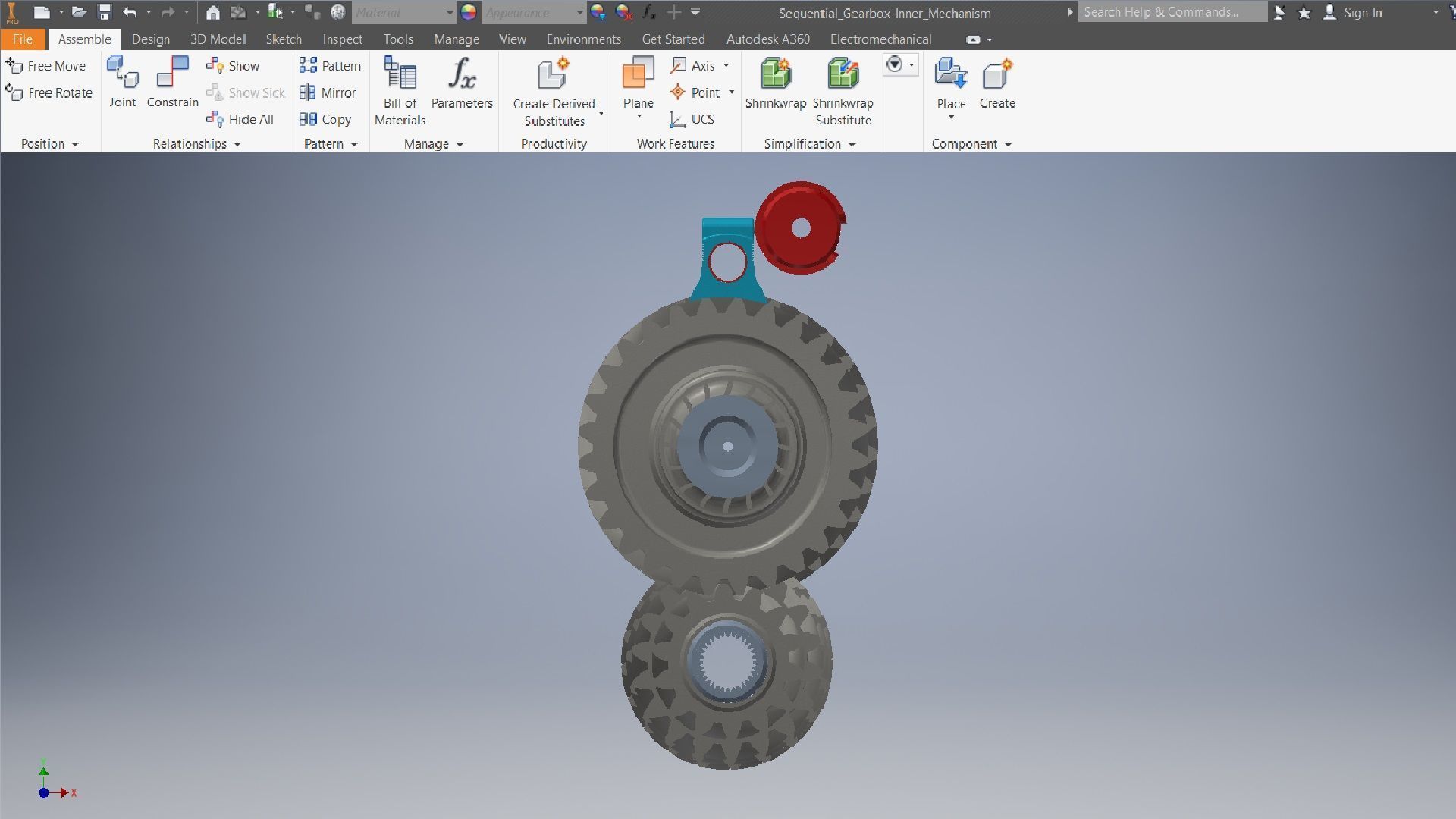 Off road Gearbox 3d model 3D model_12